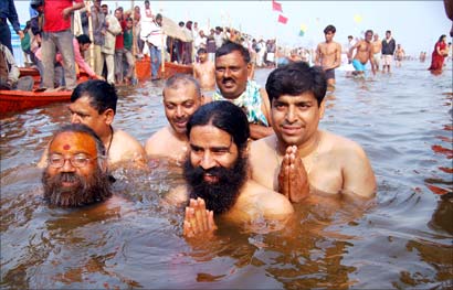 baño en el ganges